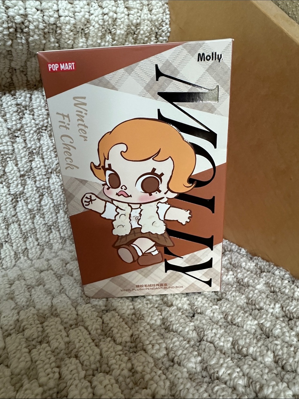 Molly Winter Fit Cheek Plush Figurine - The First Snow Flake Unopened Box